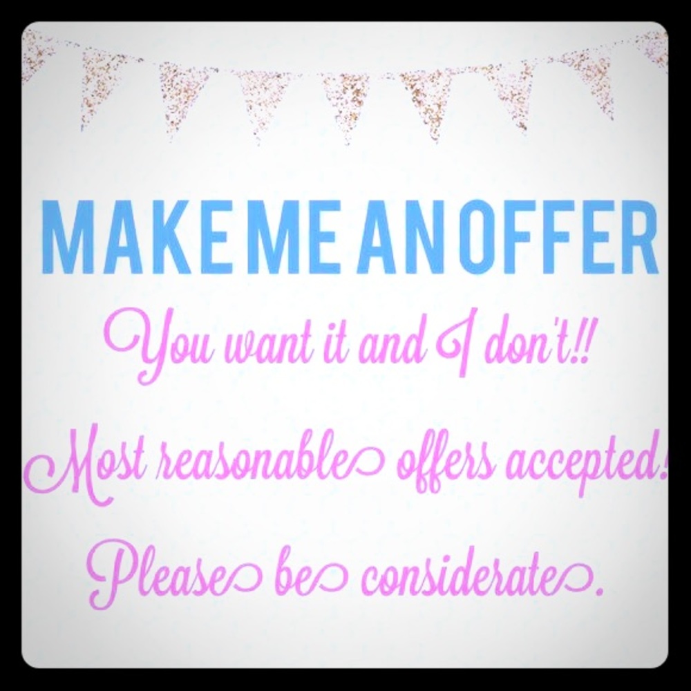 Make me an offer!